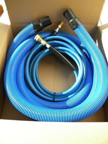 Carpet Cleaning 15&#039; Vacuum and Solution Hoses W/ Quick Disconnect