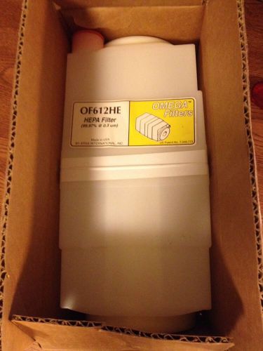 Atrix internatioal of612he omega series hepa filter nib 99.97% @0.3 um for sale