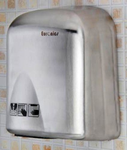 NEW EURONICS  S.STEEL HAND DRYER 2000 W  EH 07 S  FREE  SHIPPING