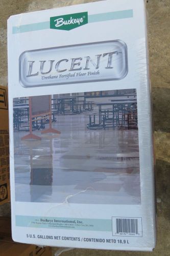 Buckeye lucent urethane fortified floor finish 5 gallons for sale