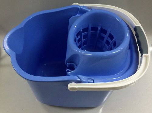 New mop bucket with quick wring basket blue * mbk2160 * for sale