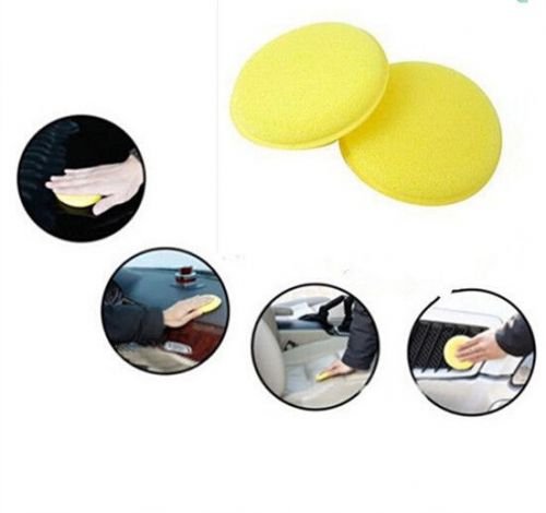 Hot 12x waxing polish wax foam sponge applicator pad for clean car vehicle glass for sale