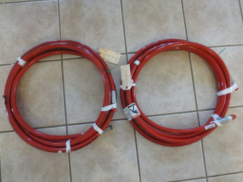 Parker polyflex 25&#039; part # 2388n-08v14 1/2&#034; high pressure water jetting hose for sale