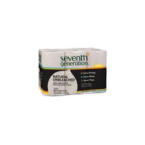 Seventh Generation Recycled Unbleached Bathroom Tissue - 2 Ply - Natural (13735)