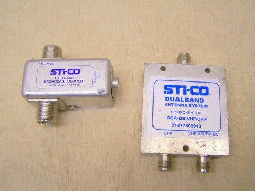 Sti-Co Dualband Antenna System GCR-DB-VHF/UHF 01477500913 &amp; High Band Coupler