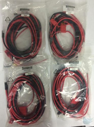Lot of 4 new motorola hkn4192b 20&#039; apx radio power cables for sale