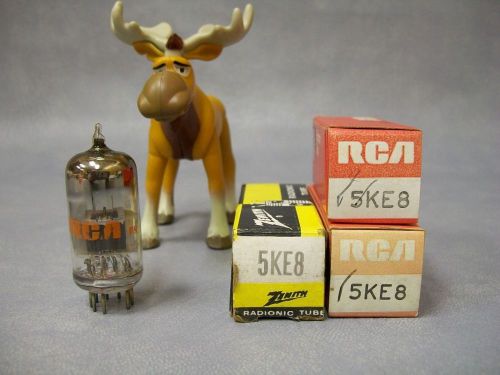 5KE8 Vacuum Tubes  Lot of 3  RCA / Zenith