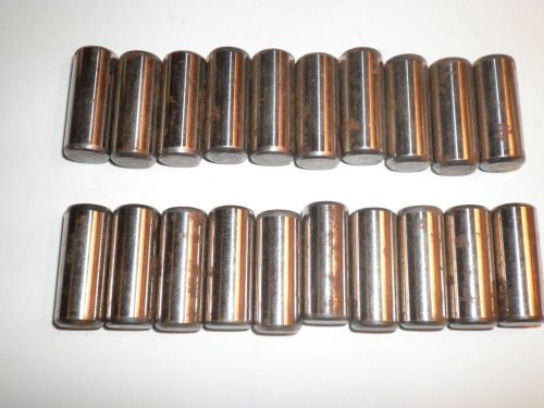 20 metal 1/2 x 1 1/4 inch STD  dowels hardware for holding stabilizing
