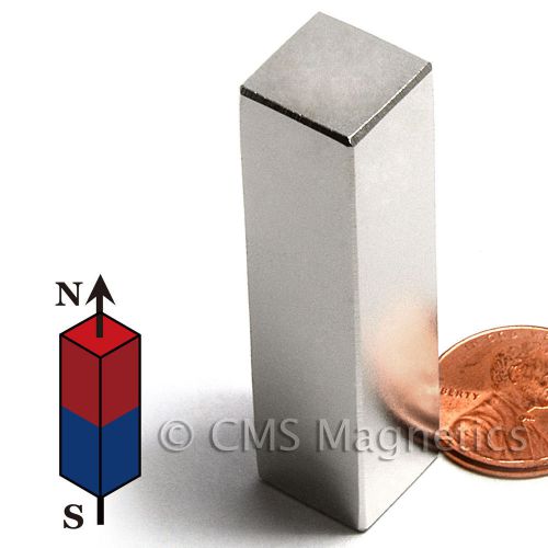 Neodymium Magnets N42 1/2&#034;X1/2&#034;X2&#034; NdFeB Rare Earth Magnets 100 PC