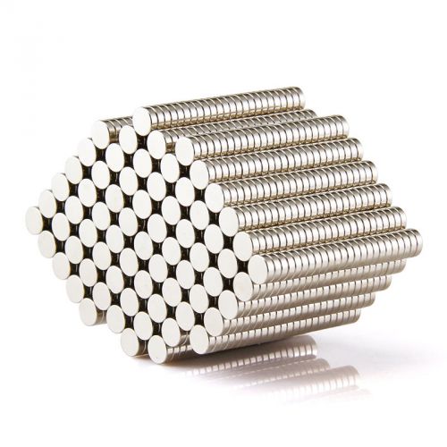 Disc 40pcs Dia 5mm thickness 1mm N50 Rare Earth Strong Neodymium Magnet