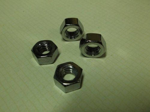 Chrome Hex Nuts 5/16-18 (Pack of 4)