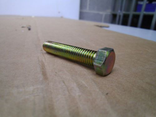 3/8-16 x 2 hex cap screws zinc plated (qty 17) #j55344 for sale