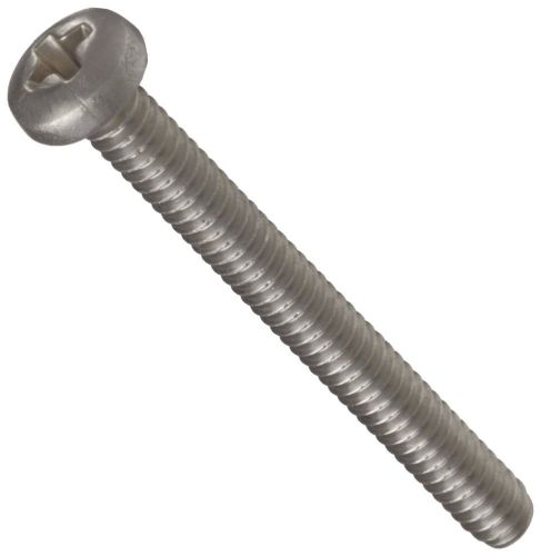 Stainless Steel Machine Screw Pan Head Phillips Drive MIL-SPEC ( Pack of 25 )