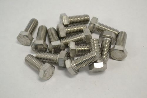 14 the abp 316f593g stainless hex cap screw standard 7/16 - 12 x 1-1/4 b248213 for sale