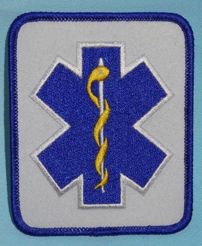 PARAMEDIC PATCH STAR of LIFE SHOULDER JACKET PATCH EMT EMS TECHNICIAN EMT TECH