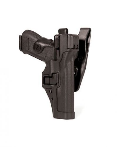 Blackhawk 44h127bk-r plain rh level 3 auto lock serpa sig 250dc gun holster for sale