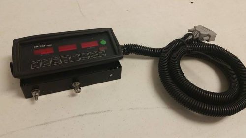 STALKER POLICE DUAL RADAR FACEPLATE IN EXCELLENT CONDITION FOR MOTORCYCLE