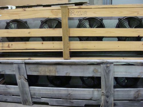 New walk in cooler air defrost 4 fan evaporator 19,200 btu&#039;s 115v ec motors for sale