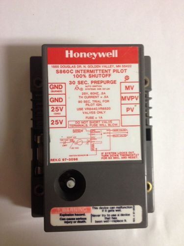 Honeywell S860C Intermittent Pilot Control