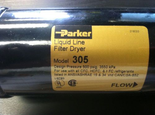 Parker liquid line filter dryer model 305 for sale