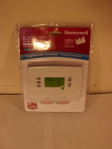 Honeywell 5-2 day programmable thermostat heating cooling heat pump rthl2310b for sale
