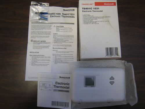 HONEYWELL T8401C 1031 ELECTRONIC THERMOSTAT NEW FREE SHIPPING