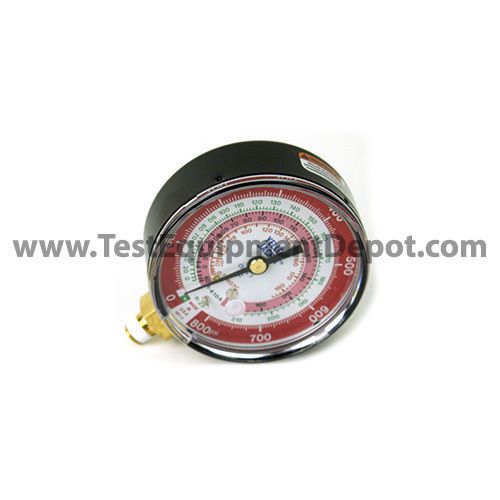 Yellow jacket 49133 high side replacement gauge, r-22/407c/410a, f for sale