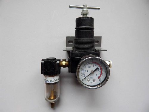 Arrow pneumatics r352t-s3 - regulator w/ f300-02z5 filter &amp; gauge, 1/4&#034; npt for sale