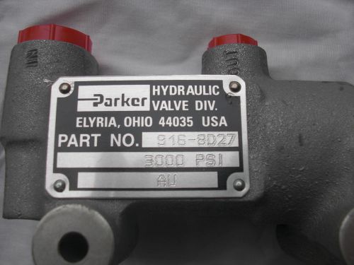 Parker Hydraulic Valve Devision Part # 916-8D27. Hand Pump. NIB