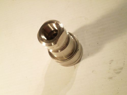 New parker stainless quick connect coupler sh4-62 sh462 1/2&#034; female npt for sale