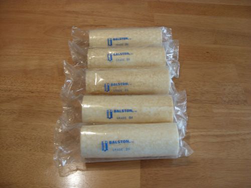 5 balston microfibre filter tubes 150-19 dx  2&#034; x 6&#034; new for sale