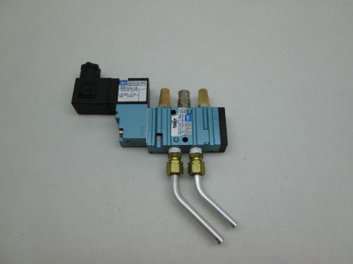 NEW MAC 414A-A0A-DM-DDA-J-1JB 6.4W 24V-DC 1/8 IN NPT SOLENOID VALVE D381716