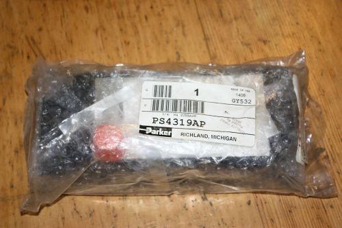 NEW PARKER PS4319AP 3/4IN H4 SUBBASE MANIFOLD FOR SOLENOID VALVE