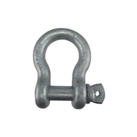 1/2&#034; galvanized shackle (2 ton capacity) for sale