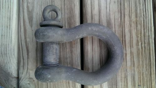 Holland clevis rigging shackle wll 8 1/2 t  1 1/8 pin for sale