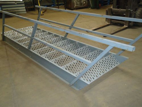 Used steel stairway, 11 step, 36&#034; wide, chicago for sale