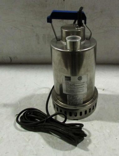 Ebara EPD-5MS1 Commercial Submersible Stainless Steel Sump Pump 40P707U6.6S