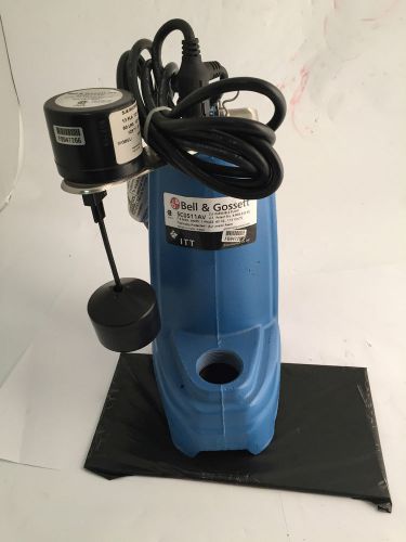 Bell &amp; gossett submersible sump pump model sc0511av for sale