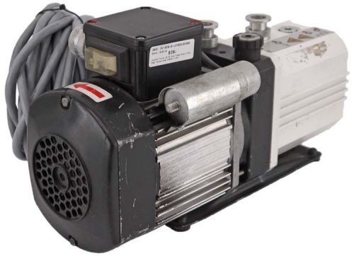 Leybold trivac d2.5e dual-stage rotary vane high vacuum pump e7b4b3-7-224 for sale