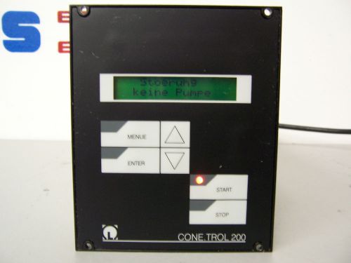 7921 leybold cone trol 200 ct 200 tce pump controller kat nr 86270 for sale