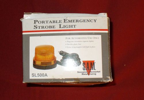 Vehicle emergency strobe light  w /extension cord