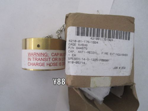 Brass Anti-Recoil Fire Extinguisher Cap Cage 5VEH9 844579 4210-01-175-1924