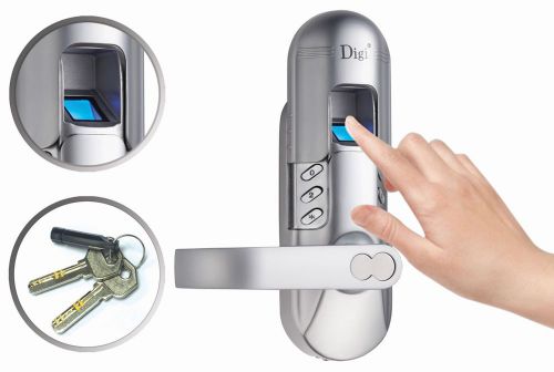 Weatherproof digital keypad door fingerprint lock home door use 6600-98(left) for sale