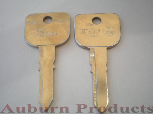 X129 / hd71 / hd80 honda key blanks nickel plate / free shipping for sale