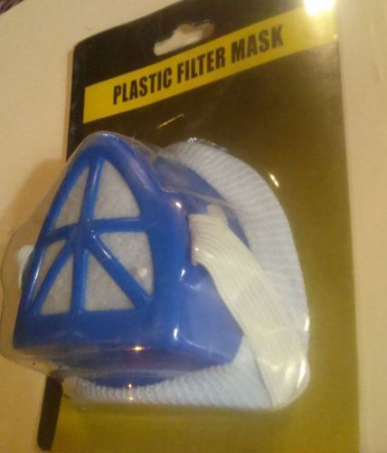 New in the Original Package Plastic Dust Protection Filter Mask by Homax RB-626