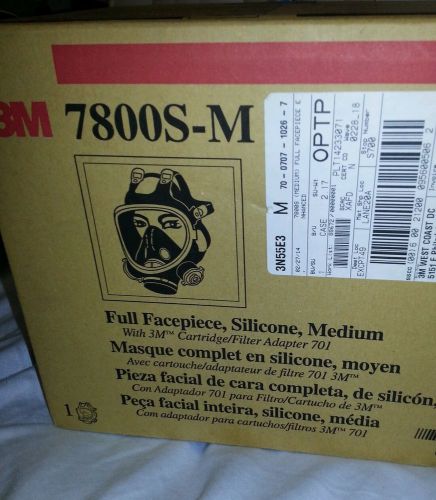 3m full face respirator 7800s-m protect safety tactical factory work gear gas for sale