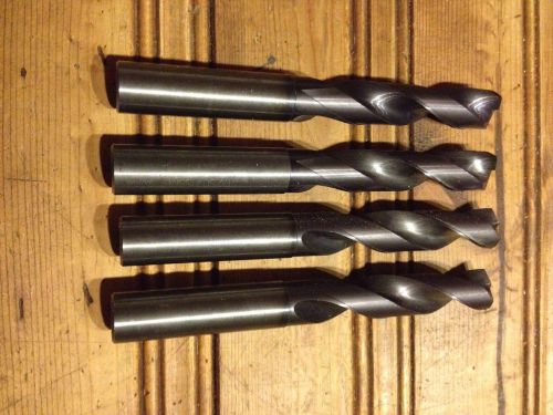 Mitsubishi solid carbide drills mzs07188mb vp15tf thru coolant drills. lot of 4 for sale