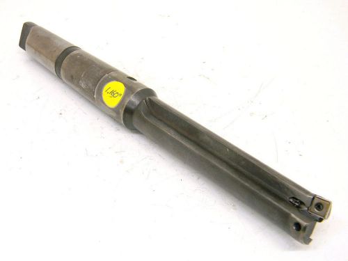 Last one! used kendex metcut 1.160&#034; taper shank insert drill #4mt for sale