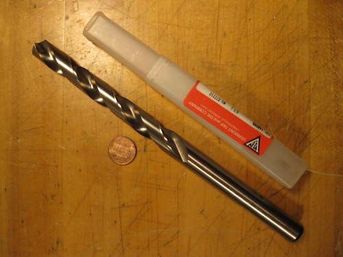 9/16&#034; Taper Length Drill, Vermont Tap &amp; Die Co
