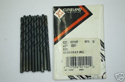 #23 jobber drill cleveland brand (10 pieces per lot) for sale